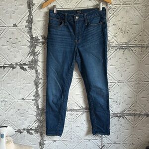 J. Crew Blue Skinny Jeans high rise Classic Denim